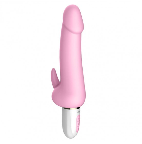 HK LETEN Dream Dildo G-Spot Clit Stimulator Smart Warming Dual-Vibrator (Chargeable - Pink)